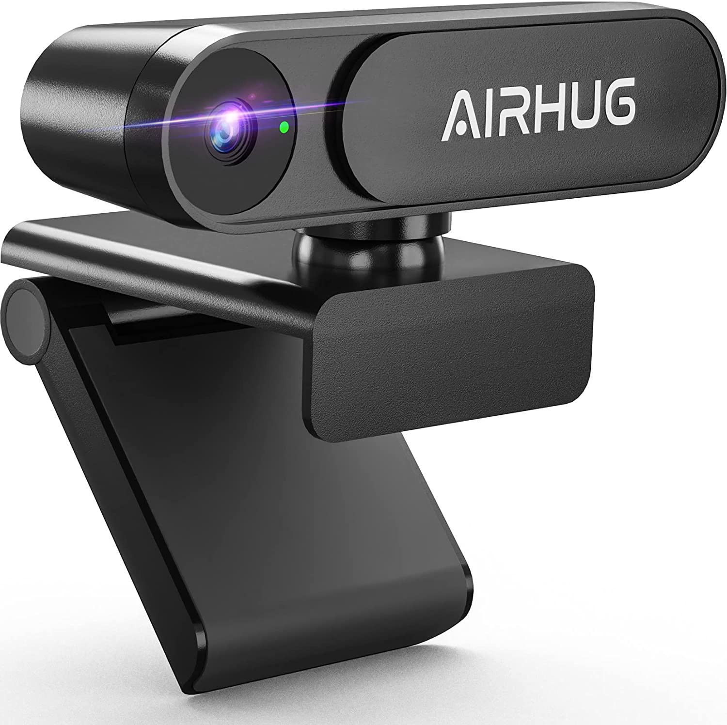 2K Webcam No Mic with Privacy Cover, USB Camera for Computer