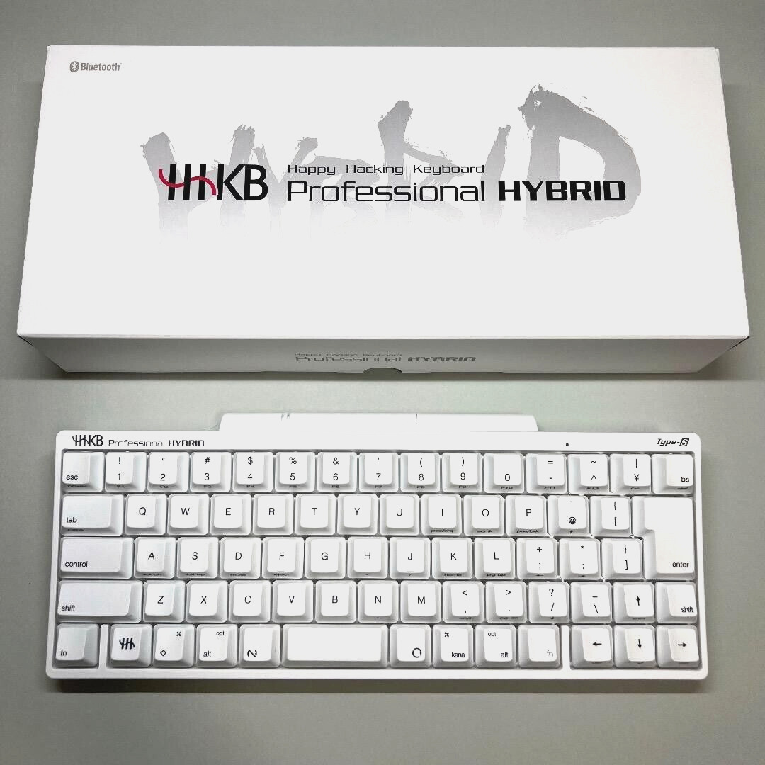 PFU PD-KB800YSC HHKB Happy Hacking Keyboard Professional HYBRID Type-S Snow Used