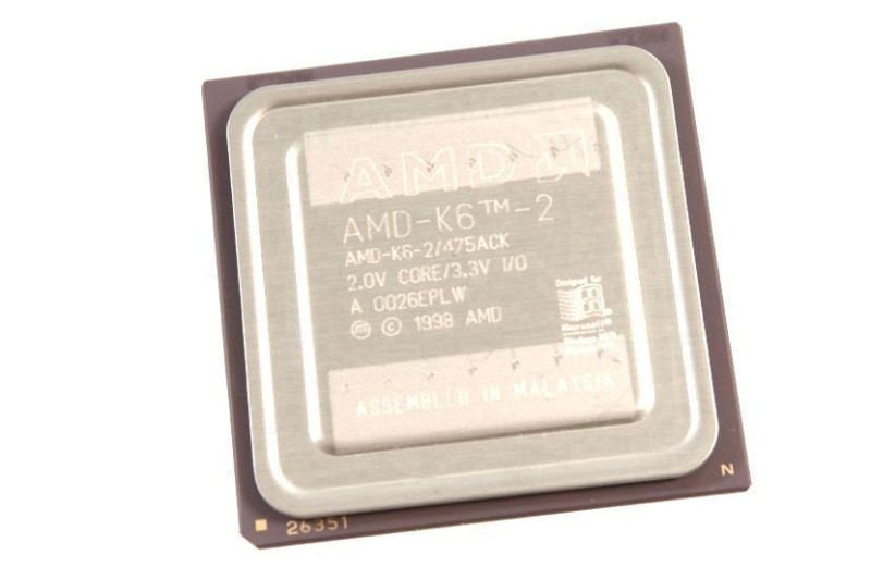 AMD-K6-2/475ACK - 475MHZ K6-2/ 475ACK 321-PIN Cpga (Processor/ CPU)
