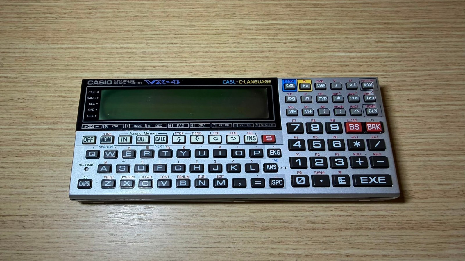 READ INFO- Casio VX-4 Pocket Personal Computer Visual Basic