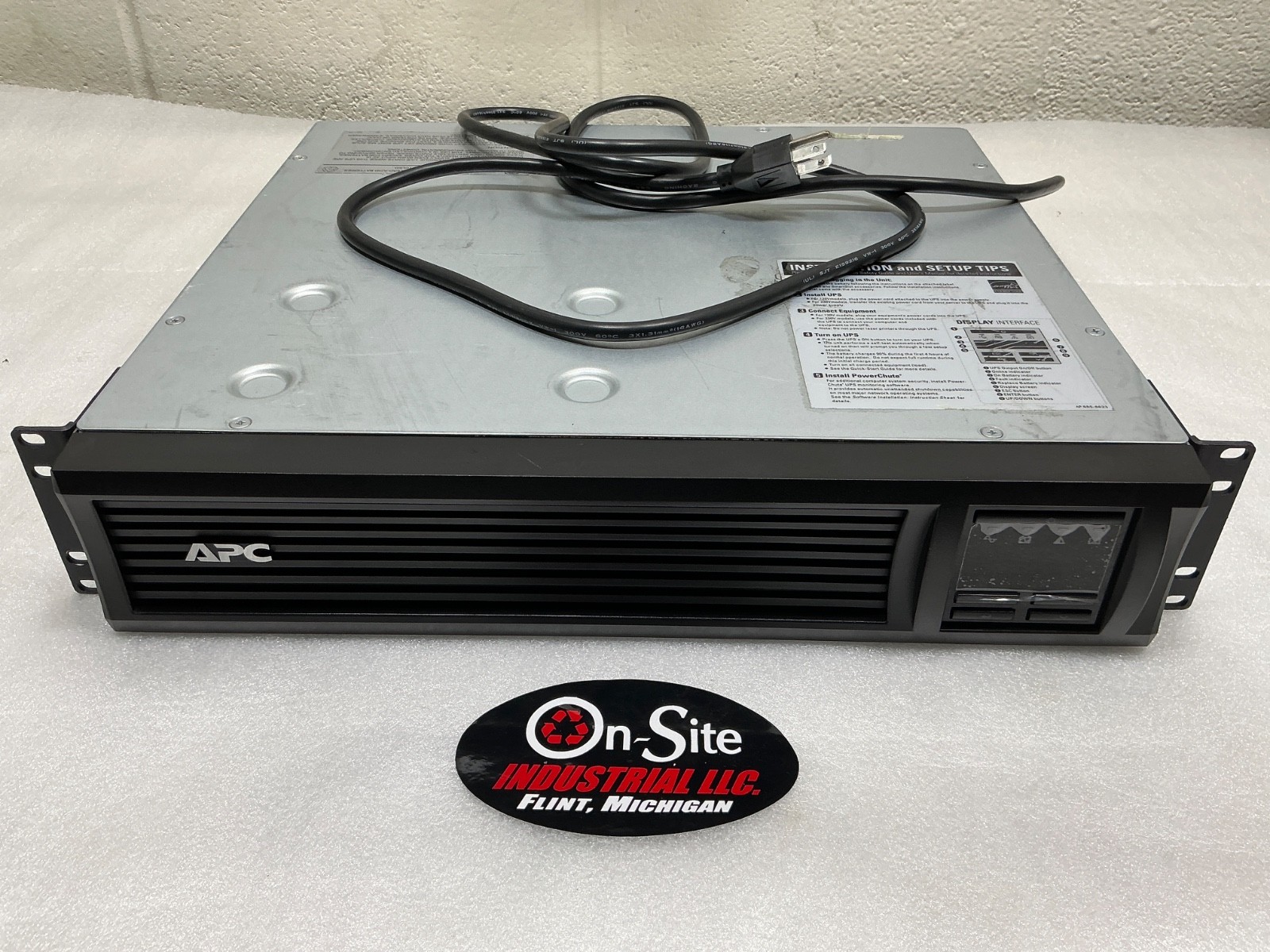 APC SMT750RM2U SMART-UPS POWER SUPPLY