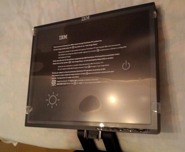 IBM L180P ThinkVision Monitor Flat Panel Display-TFT-18.1" 1280x1024 75Hz