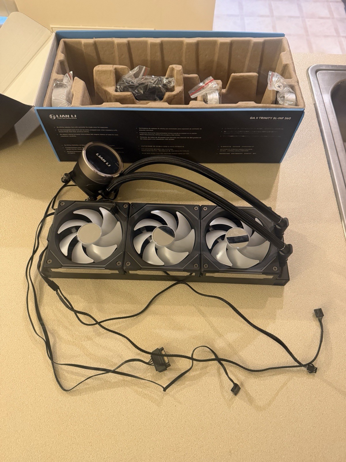 Lian Li Galahad II Trinity 360MM- AIO CPU Liquid Cooler