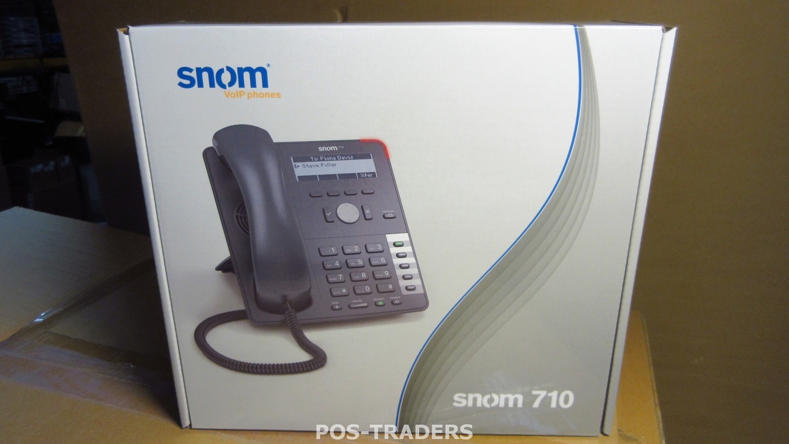 Snom SNOM-710 710 IP Phone 4 SIP Identities 5 LED Programmable Keys PoE NEW NEW