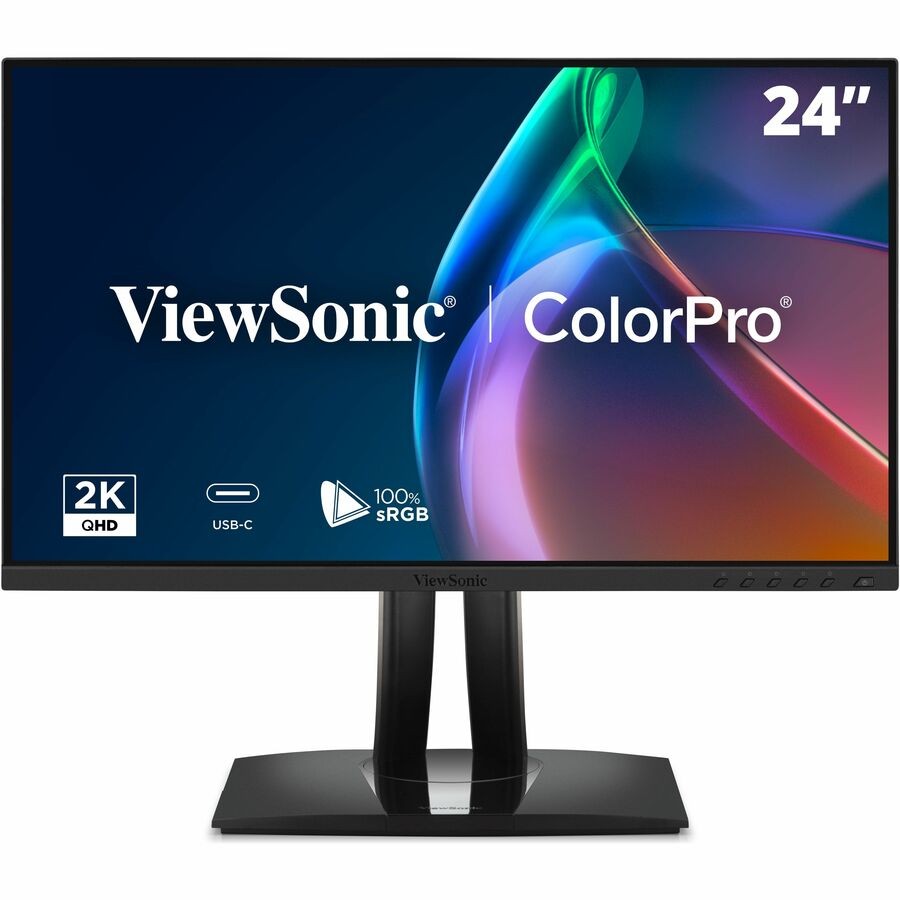 ViewSonic VP2456A 24 Inch 1080p ColorPro Monitor, IPS with 100% sRGB and Pantone
