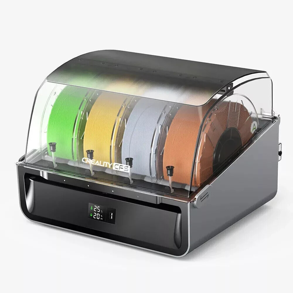 Creality Filament System CFS for K2 Plus Enabling Multicolor 3D Printing