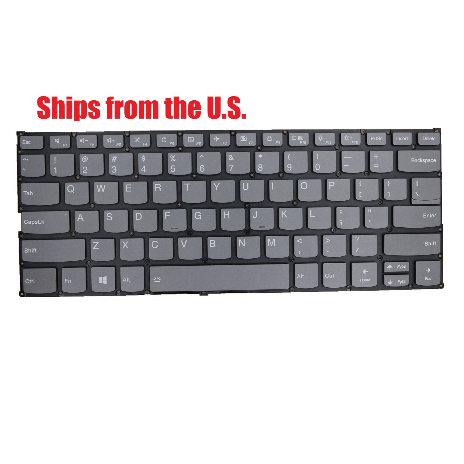 For Lenovo Ideapad FLEX-14IWL US Keyboard New Original Backlit