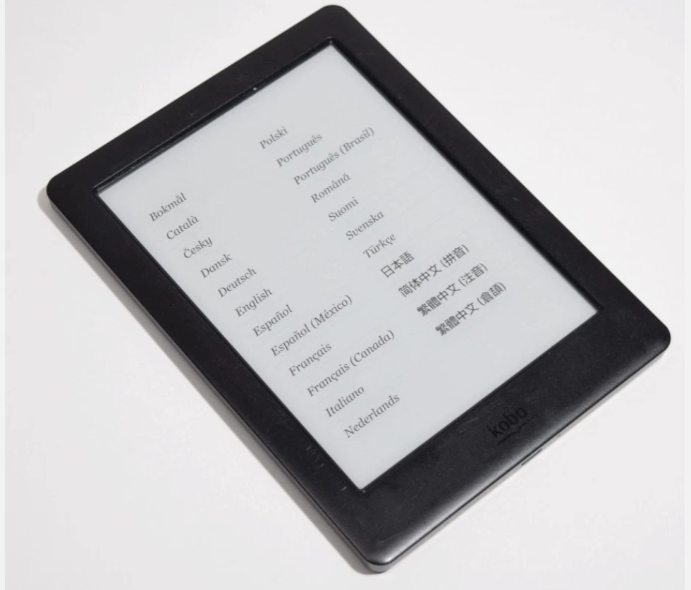 Kobo Glo HD  N437  eReader eBook Touchscreen 4 GB  Wi-Fi 6" Screen  (Black)