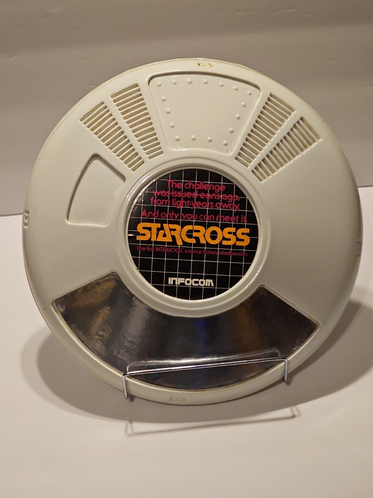 Infocom Starcross IBM Manual, Disk & Inserts. Map - Very Rare IBM Saucer Version