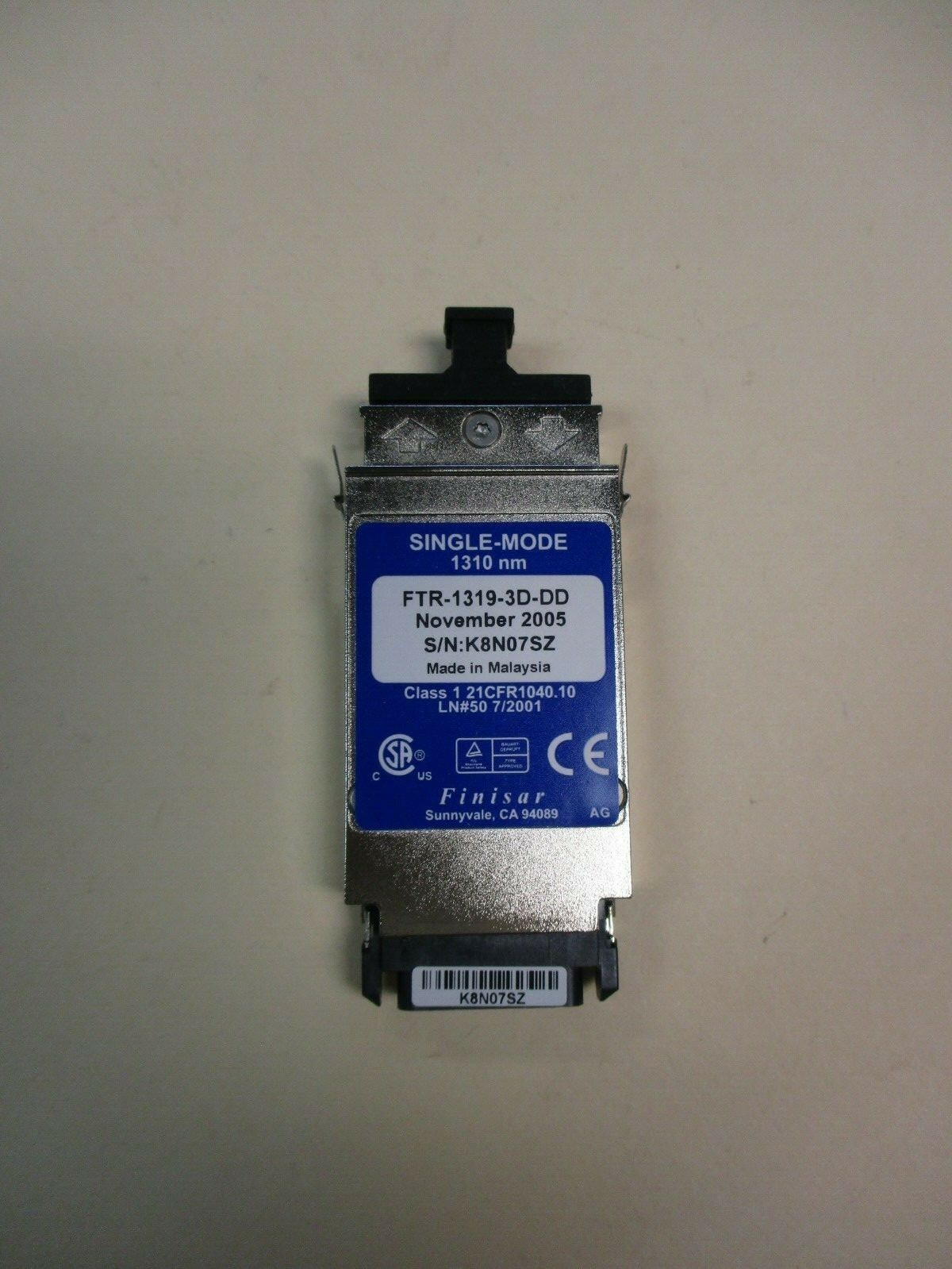 Finisar FTR-1319-3D-DD TX/RX Optical Fiber 1250 Mbps