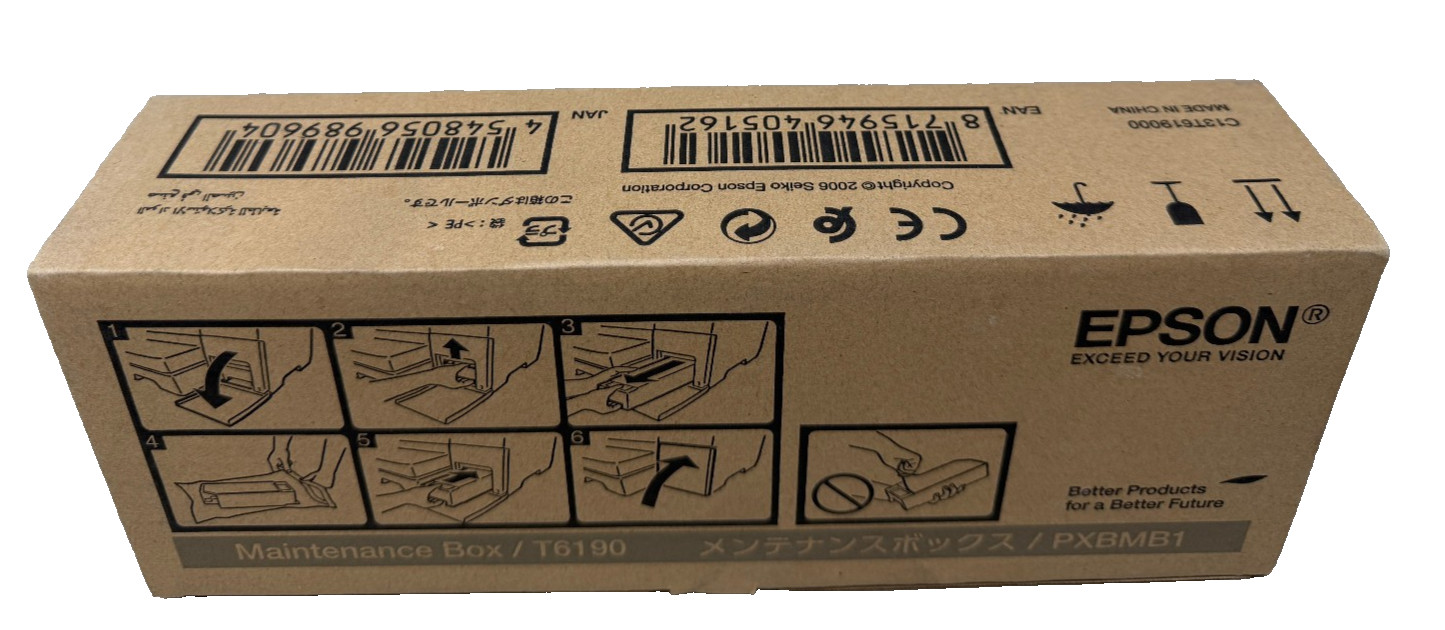 Genuine EPSON T6190 PXBMB1 RECOVERY TRAY FOR B-300/B-500DN/B-510DN