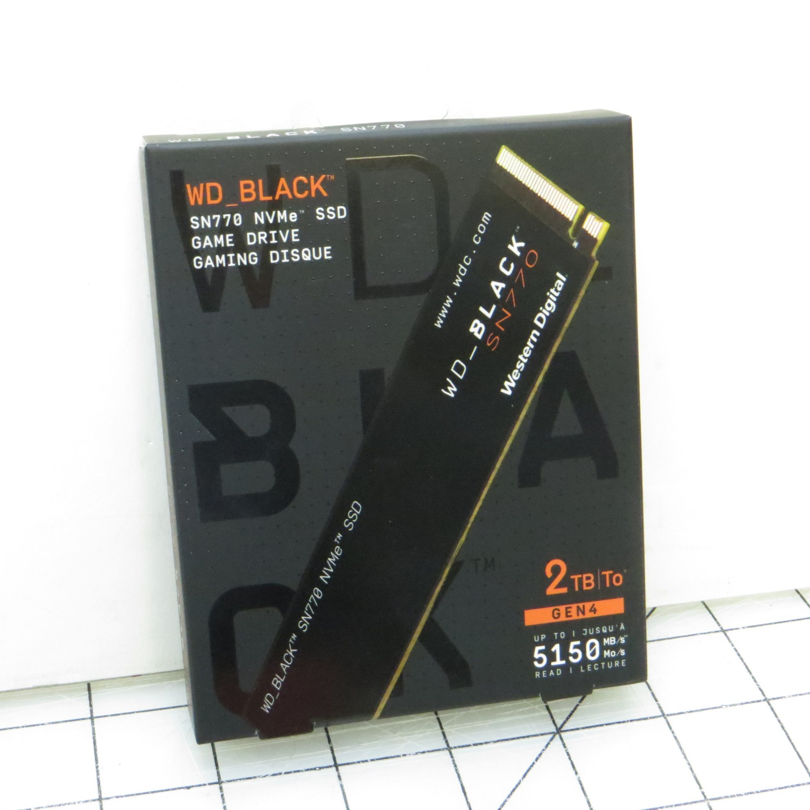 WD Black 2TB SN770 NVMe SSD Game Drive - Open Box