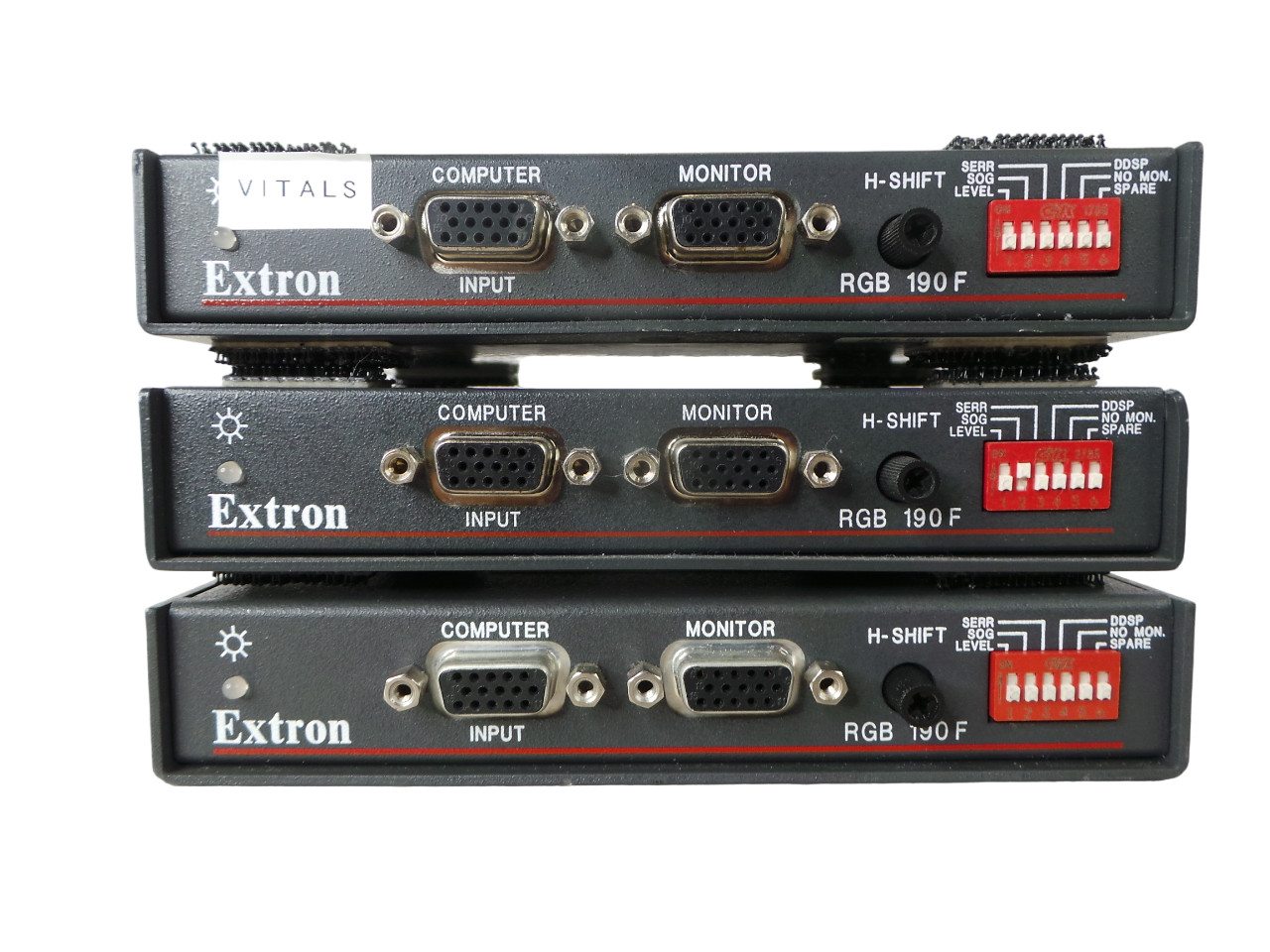 LOT OF 3 Extron RGB 190F Universal Computer - 