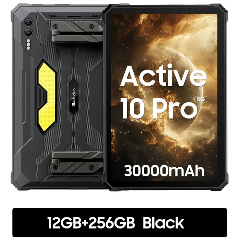Blackview Active 10 Pro Rugged 5G Tablet PC Android Mobile Waterproof 30000mAh