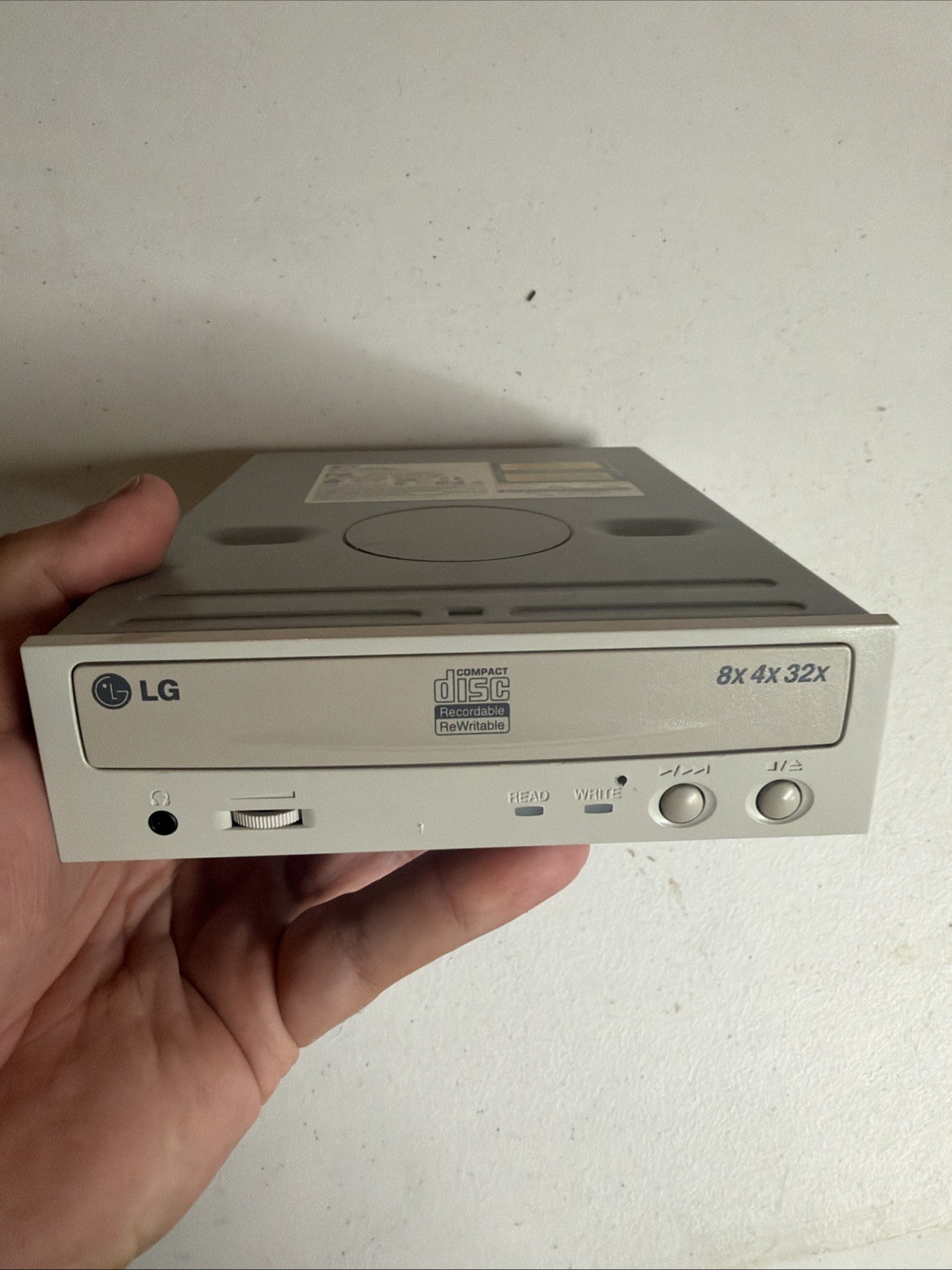 LG CD-R/RW Drive Model CED-8080B Vintage Internal CD Drive