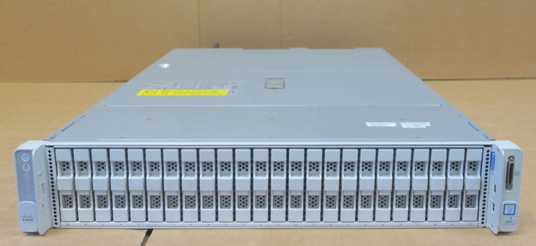 Cisco UCS C240 M5 CTO Server 1-2 2nd Gen Scalable CPU 24-DIMM 26-Bay with RAID +