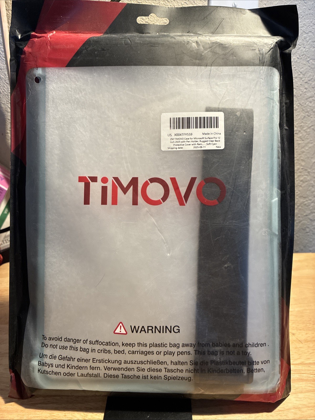  Zm Timovo Case For Microsoft Surface Pro 12 Inch 2025 With Pen Holder Rugged B