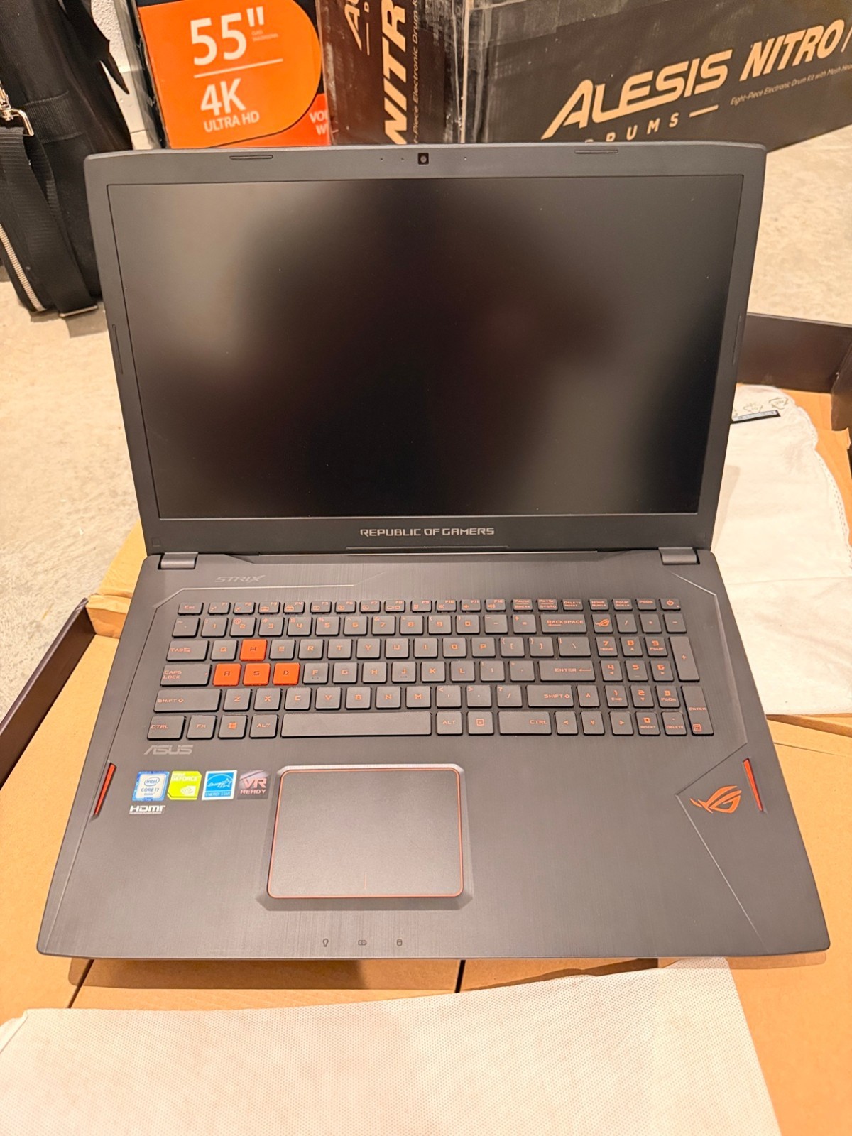 ASUS ROG Strix GL702VM 17.3" Gaming Laptop i7 GTX1060 16GB 256GB SSD 1TB HDD Box