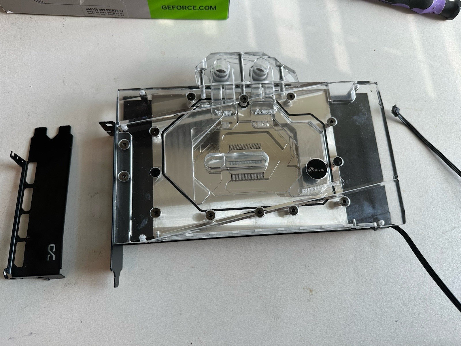 Bykski Full GPU Water Block and Backplate For PNY RTX 4090