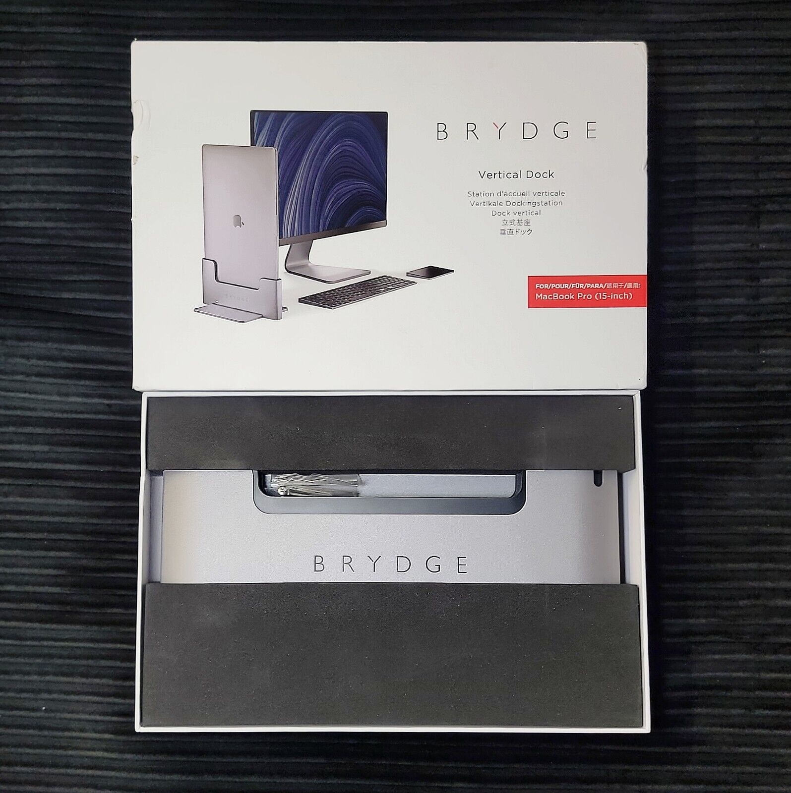 Brydge Vertical Dock For MacBook Pro 15 Inch | Model: BRY16MBP |