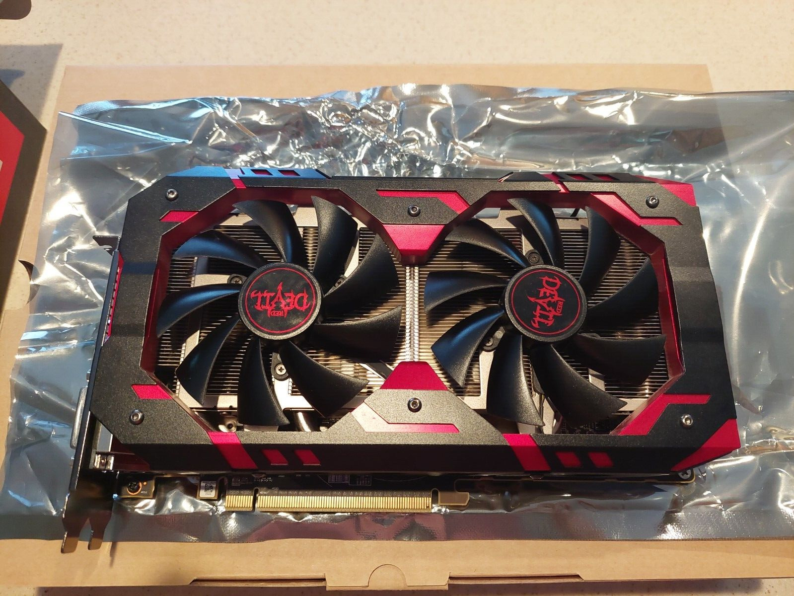 PowerColor Red Devil Radeon RX 580 8gb GDDR5 (Pre-owned) - Very Good Condition