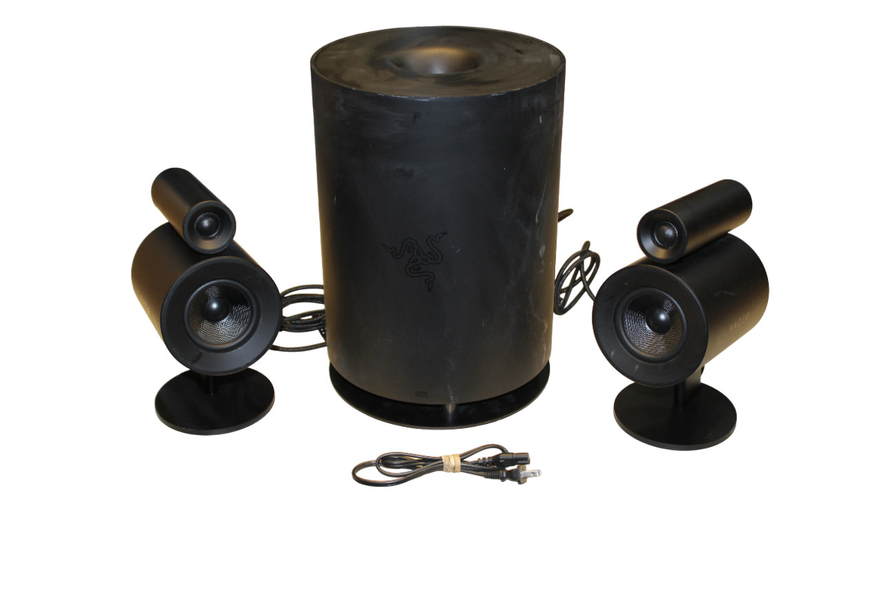 RAZER Nommo Pro RZ05- 2.1 Gaming Speakers Dolby Virtual Surround Sound.