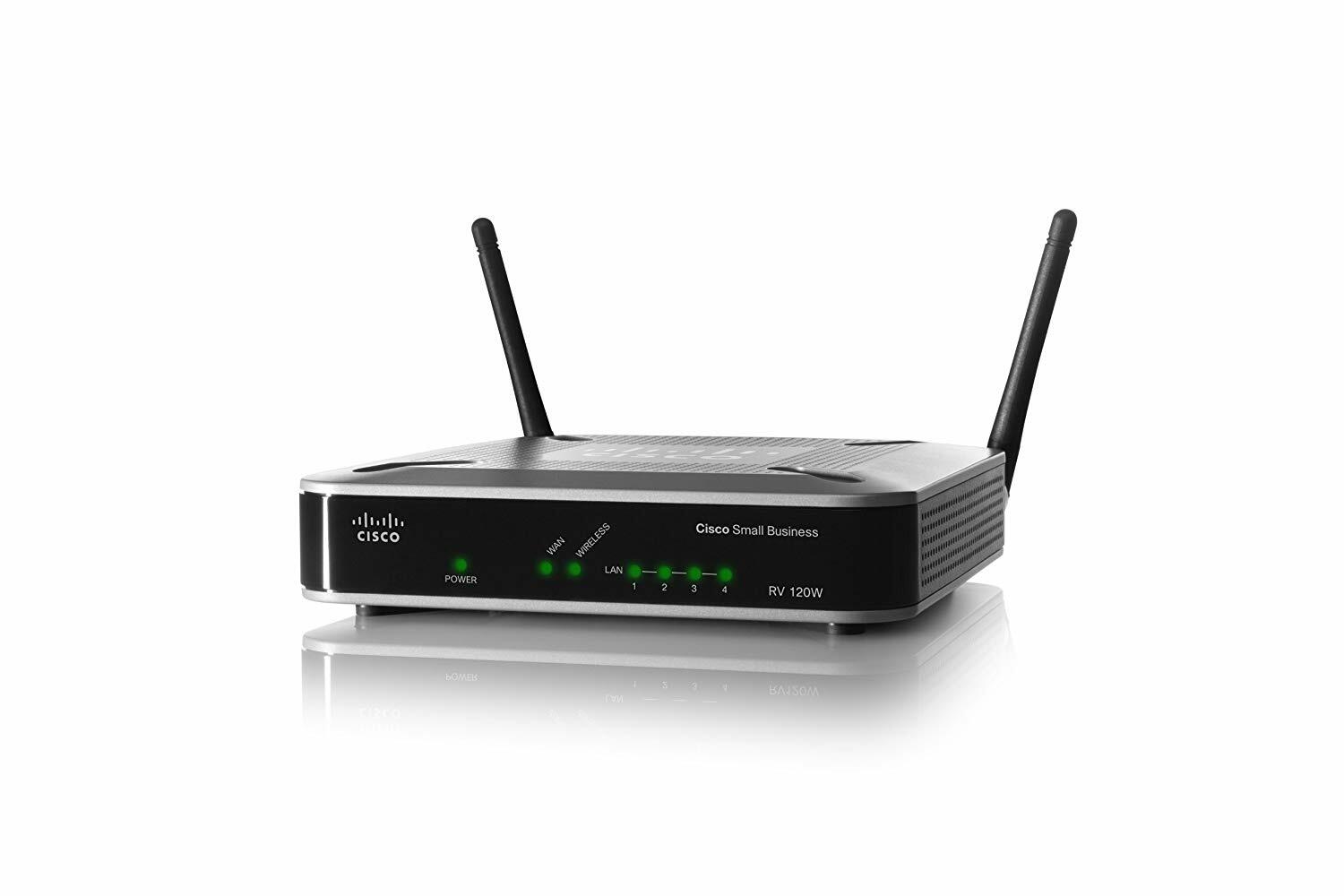 CISCO VPN FIREWALL - WIRELESS-N ROUTER  FOUR PORT  (  RV 120W )   802.11b/g/n