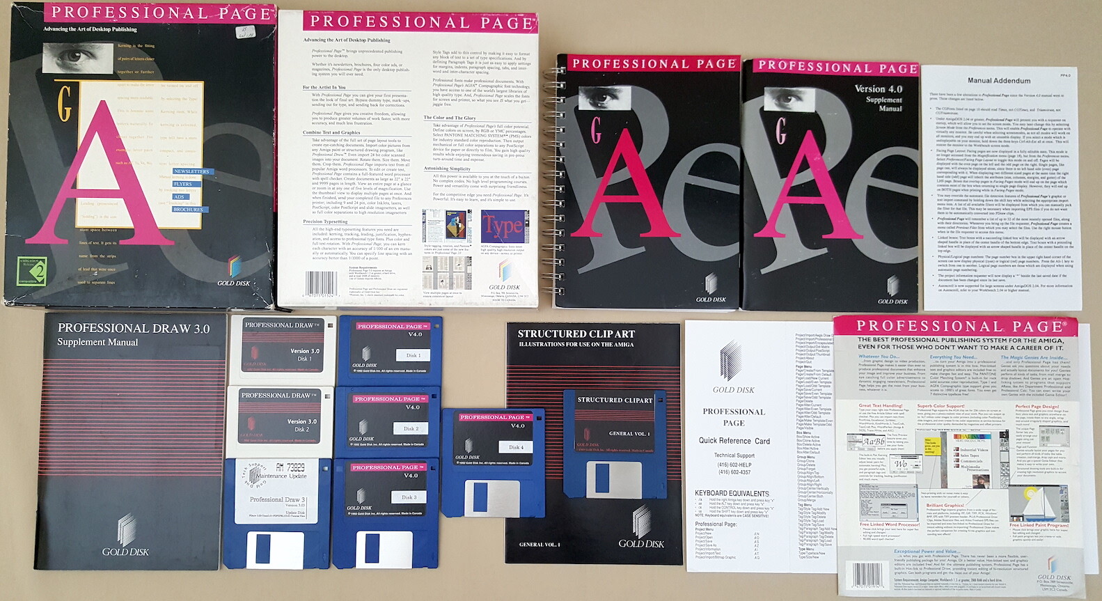 Professional Page v4.1 Draw v3.03 ©1992 Gold Disk Desktop Publishing for Amiga 5