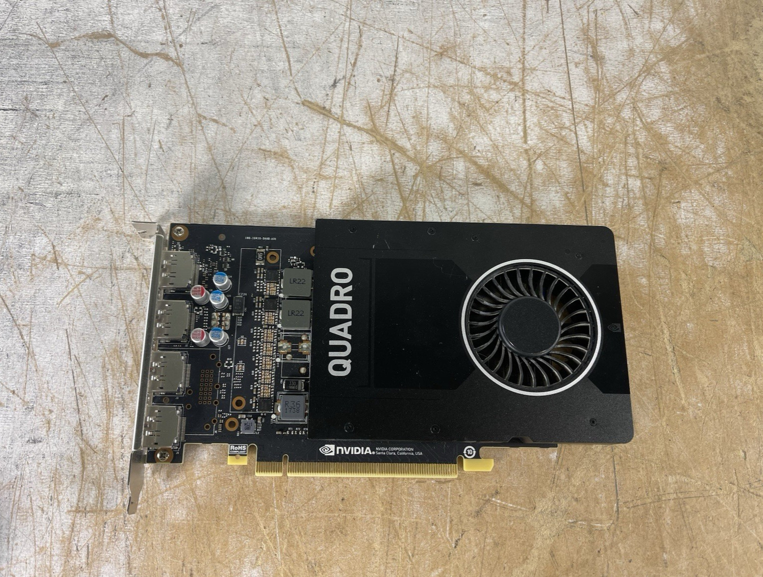 NVIDIA QUADRO P2000 5GB GDDR5 GRAPHICS CARD