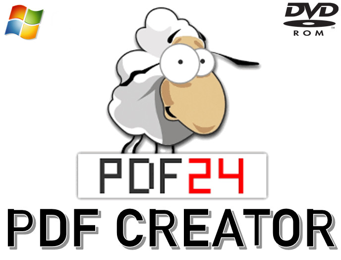 PDF 24 | PDF Creator/Editor | Windows  | Manuals Included | DVD | 