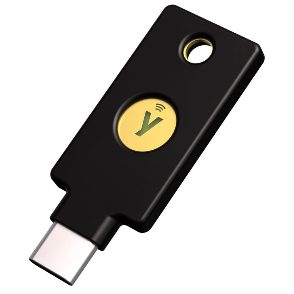 Multi-Factor Authentication Security Key - USB-C & NFC, FIDO Certified, Protect
