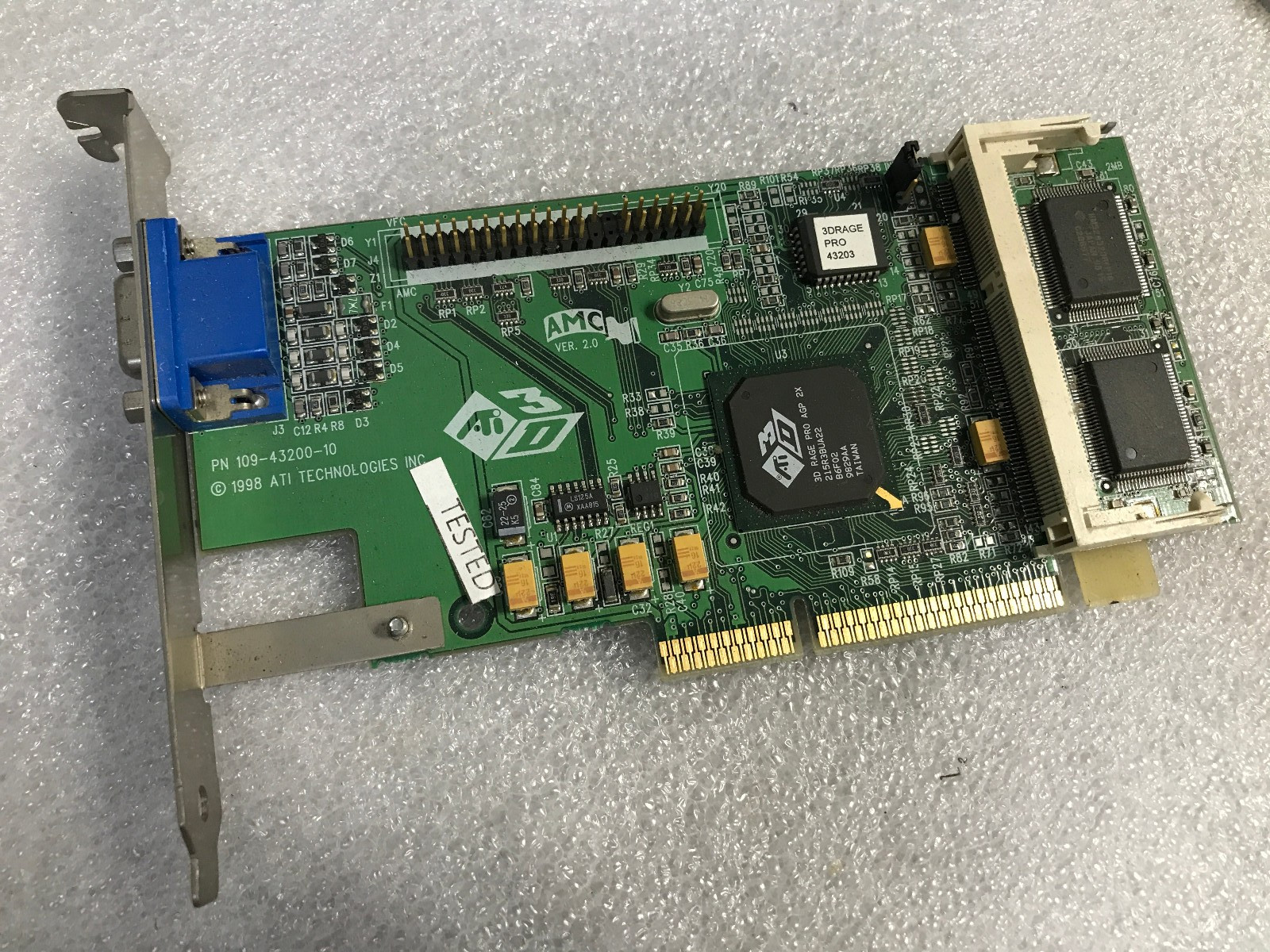 ATI Technologies 109-43200-10 AGP Video Card ( 1024321111 )