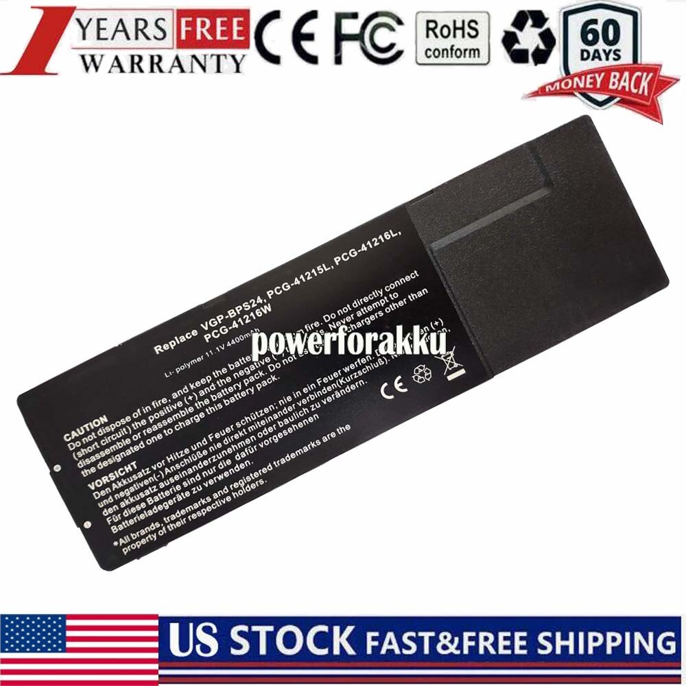 VGP-BPS24 VGP-BPL24 VGP-BPSC24 battery for Sony VAIO SA SB SC SD SE VPCSA VPCSC