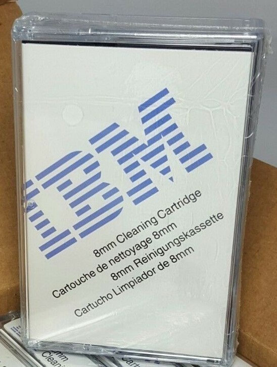 IBM 8MM VIDEO8 HI8 D8 DIGITAL8 DATA8 HEAD CLEANING CLEANER CLEAN TAPE BRAND NEW