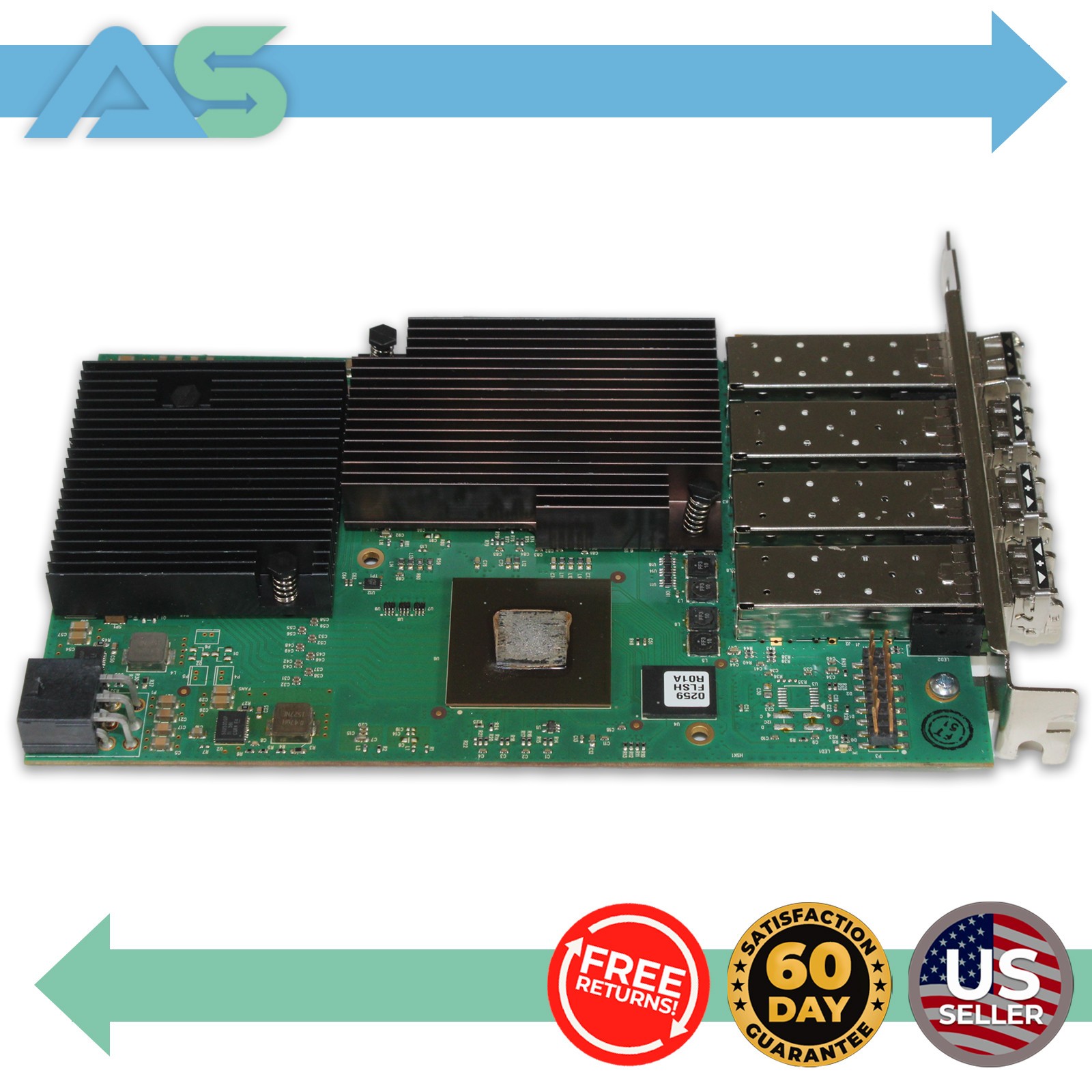 ATTO Celerity FC-164E Quad Port 16Gb Fibre Channel SFP+ Optical Transceiver