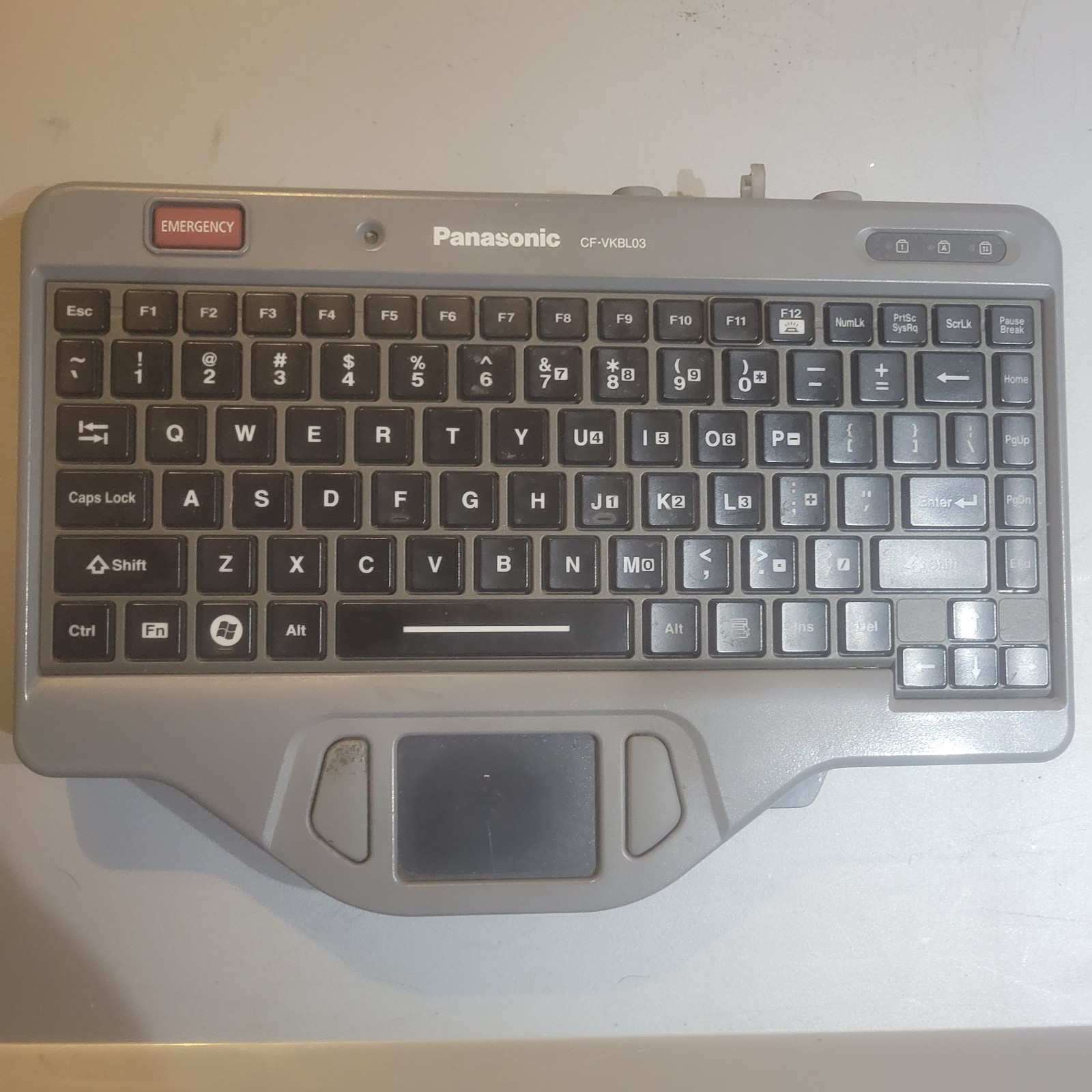 Panasonic CF-VKBL03 Toughbook Emissive Backlit External Keyboard for PDRC