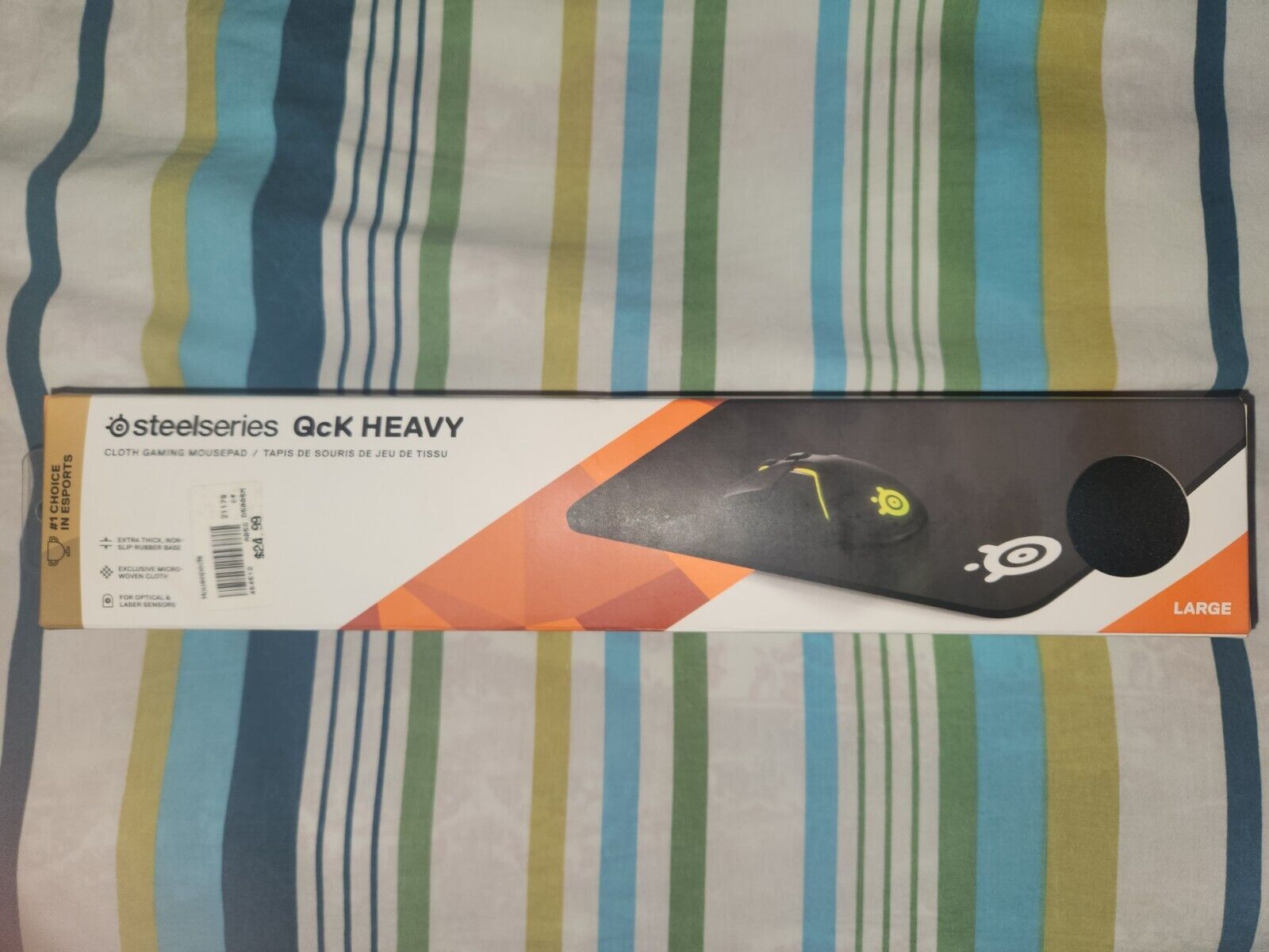 BRAND NEW SteelSeries Qck Heavy Large Mouse Pad (SEALED)