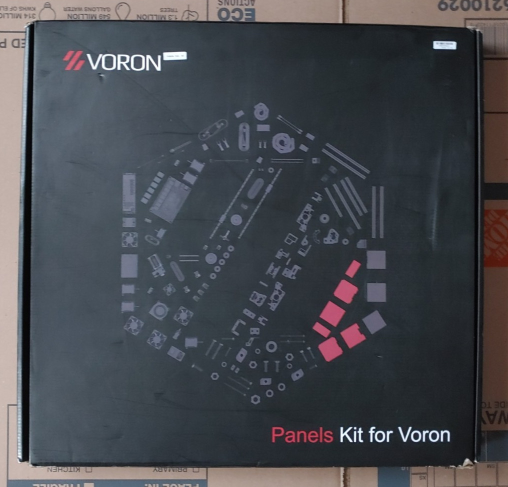 Voron 2.4r2 Polycarbonate Panel Enclosure Kit 3D Printer - 350mm (8 panels)