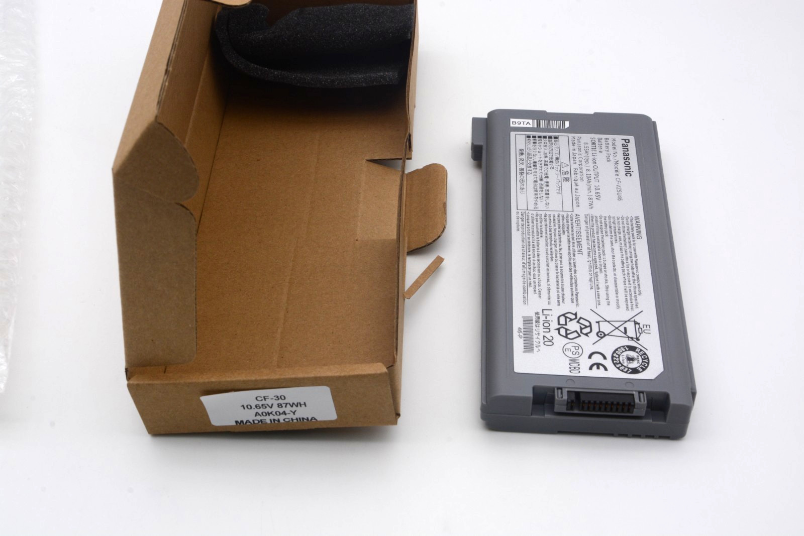 OEM 10.65V 87Wh CF-VZSU46AU CF-30 Battery For PANASONIC Toughbook CF-30F CF-52