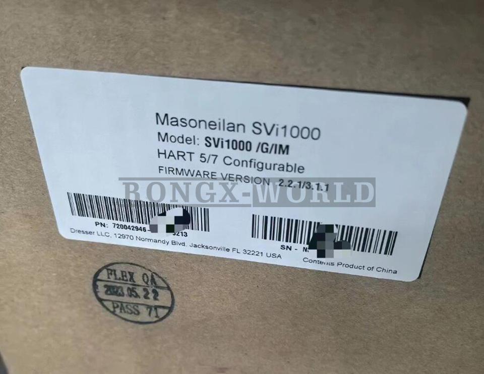 1PCS MASONEILAN VALVE POSITIONER SVI1000/G/IM NEW