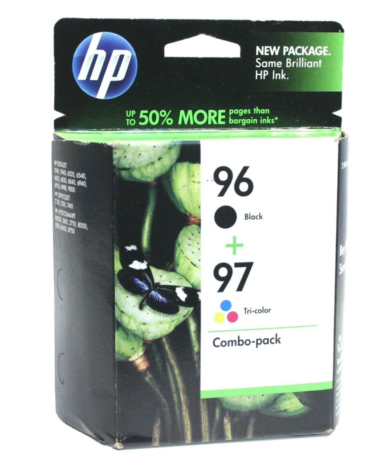 2PK Genuine HP 96 HP 97 Ink Cartridge for Deskjet 5740 6540 6940 9800 EXP DATE
