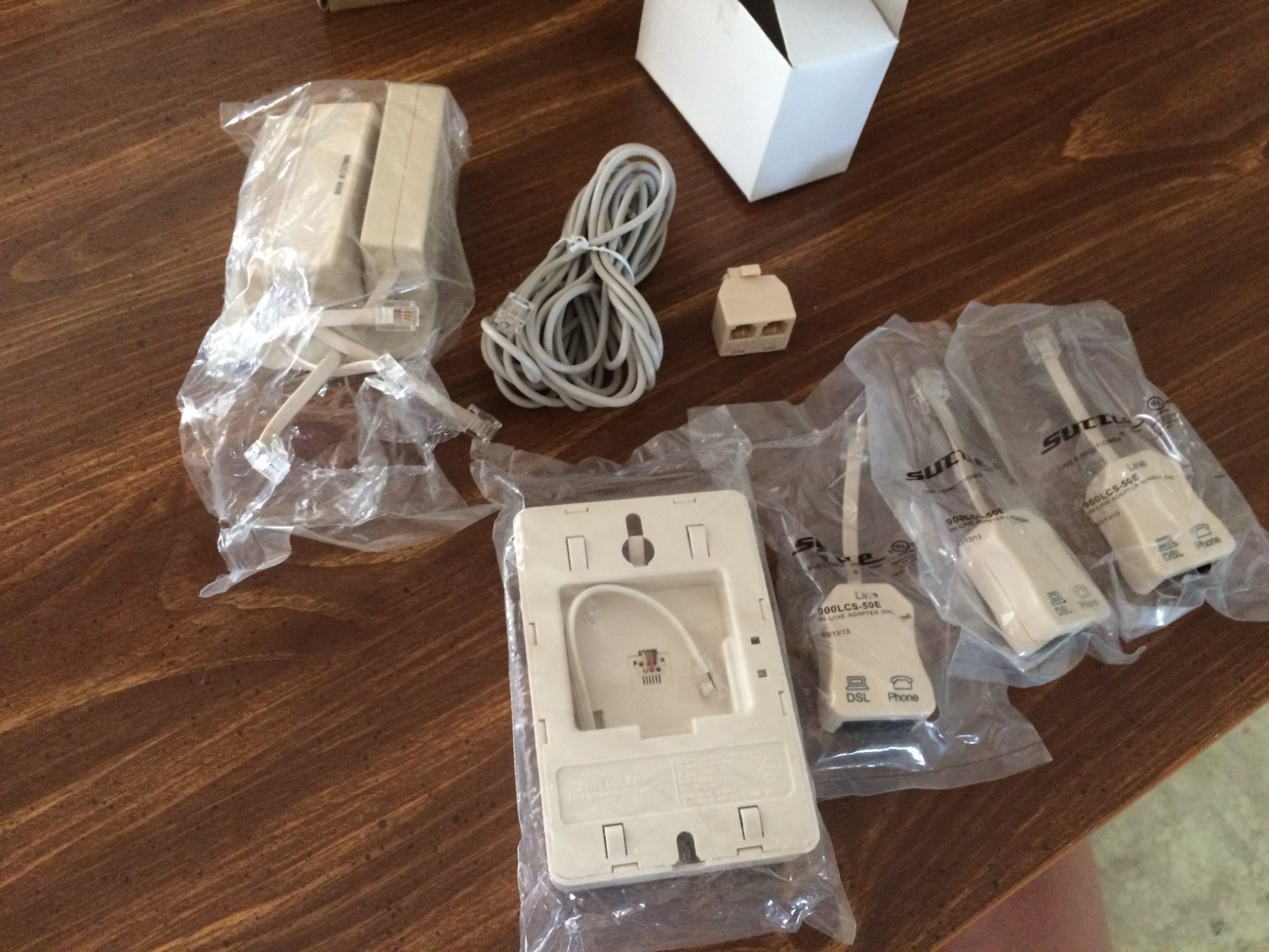 High Speed Internet in-line filters, adapter, Suttle Line conditioners, Wall mou