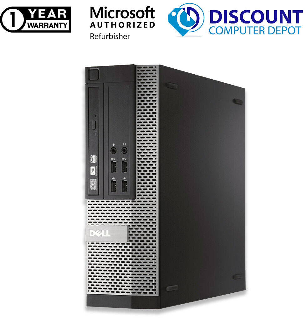 Custom Build Dell Core i3 | 16GB | 2TB | SSD | HD | Windows 10 WIFI Desktop PC