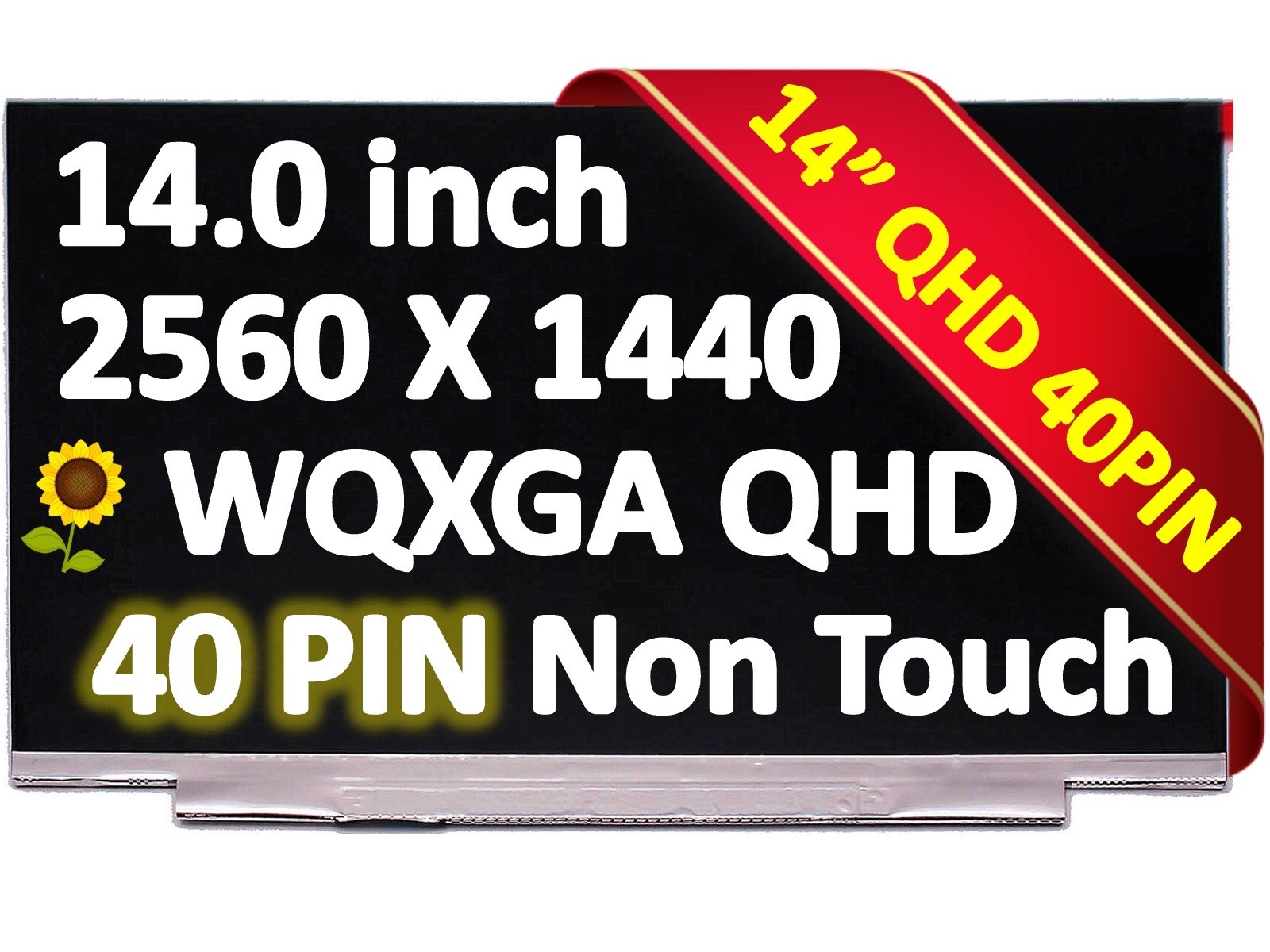 WQHD IPS LCD Screen LED Display for Lenovo ThinkPad T480 T480s 20L5 20L6 20L7