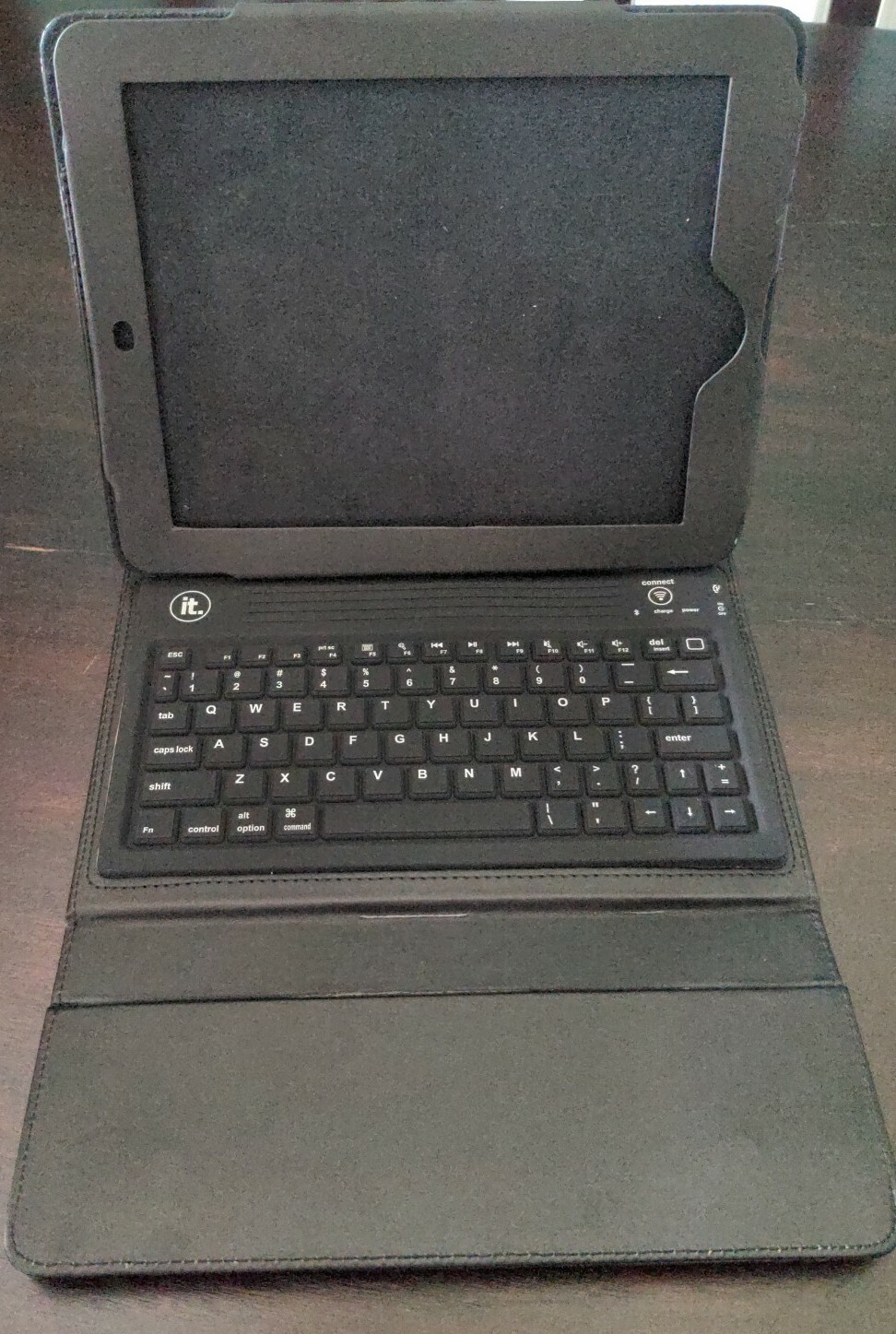 INNOVATIVE TECHNOLOGY BLUETOOTH KEYBOARD CASE FOR IPAD ITIP-4000 Black