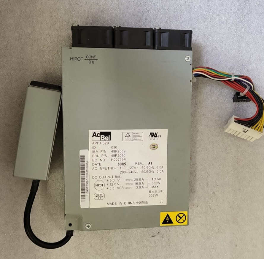 Server Power Supplies IBM 49P2090 API1FS29 49P2089 332Watt IBM Xseries 335 USA