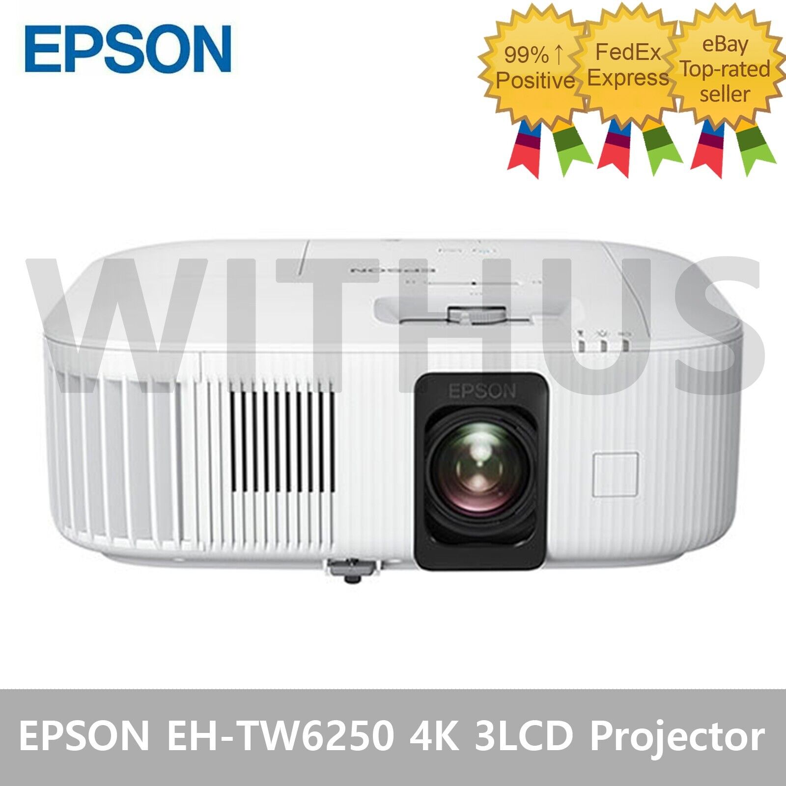 EPSON EH-TW6250 4K PRO-UHD Beam Projector 2,800 Lumen - Tracking
