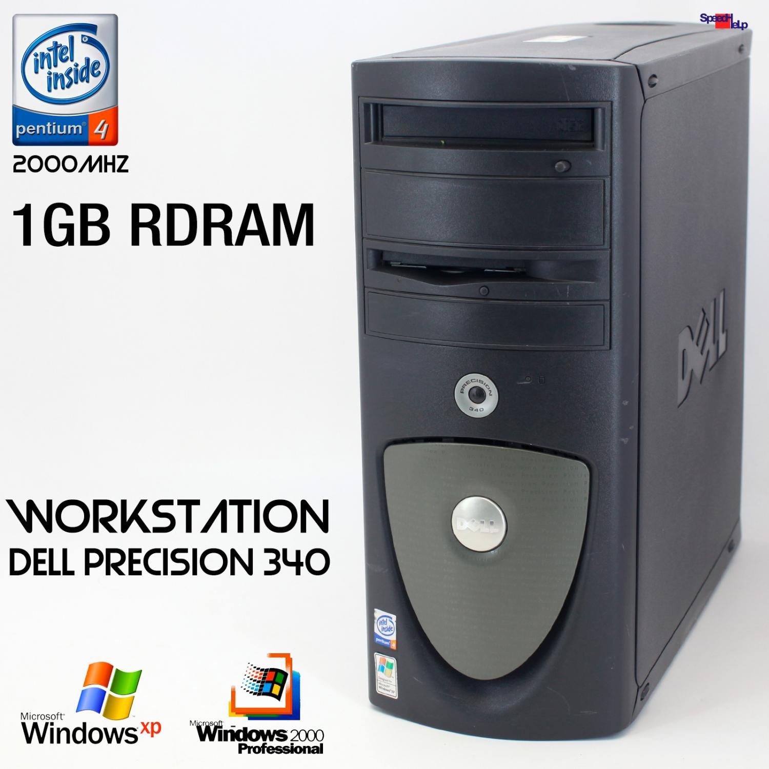 Profi Workstation Dell Precision WS 340 1GB RDRAM RIMM Computer PC GeForce 4