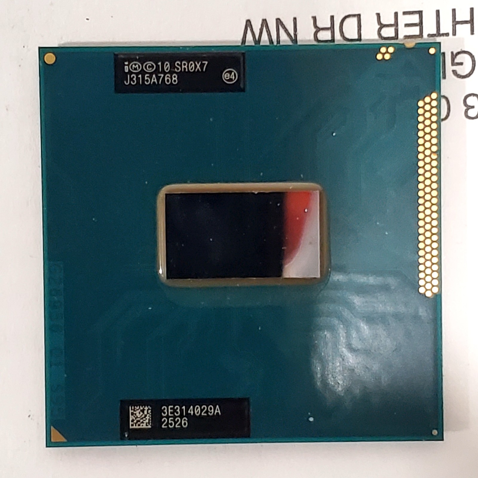 Intel Core i5 Mobile i5-3210M 2.5GHz 3MB Socket G2 Laptop CPU Processor SR0MZ