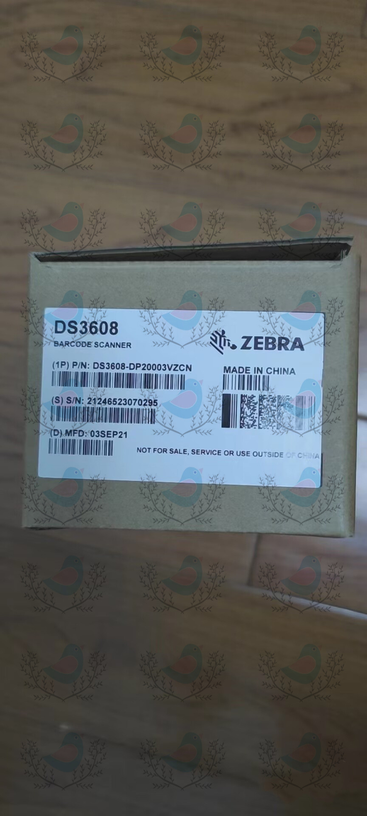 DS3608 ZEBRA Industrial barcode scanning gun brand new Shipping DHL or FedEX